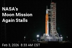 Fuel Leaks Delay Moon Mission by a Month