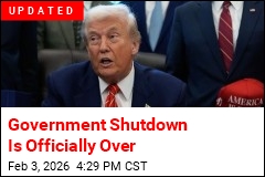 House Passes Bill to End Shutdown