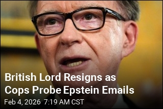 British Lord Resigns as Cops Probe Epstein Emails