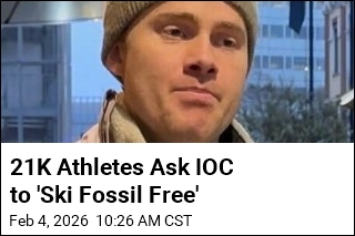 Skier Hands IOC a Petition Demanding 'Ski Fossil Free'