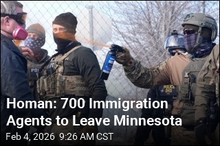 Homan: 700 Immigration Agents to Leave Minnesota