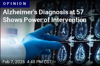 Alzheimer's Diagnosis at 57 Shows Power of Intervention