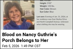 Blood on Nancy Guthrie's Porch Belongs to Her