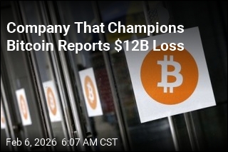 Company That Champions Bitcoin Reports $12B Loss
