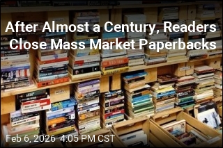 After Almost a Century, Readers Close Mass Market Paperbacks