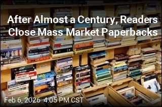 After Almost a Century, Readers Close Mass Market Paperbacks