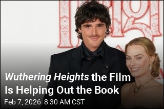 Ahead of Film, Sales of Wuthering Heights Book Spike