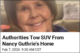 Authorities Tow SUV From Nancy Guthrie's Home