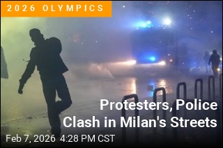 Police Use Water Cannon, Tear Gas on Milan Protesters