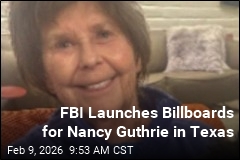 Nancy Guthrie Gets the Billboard Treatment