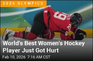 World's Best Women's Hockey Player Just Got Injured