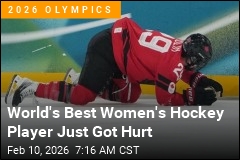 World's Best Women's Hockey Player Just Got Injured