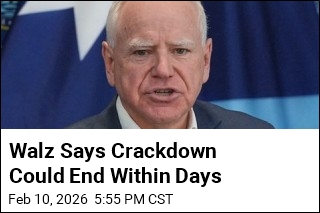 Walz Says Crackdown Could End Within Days