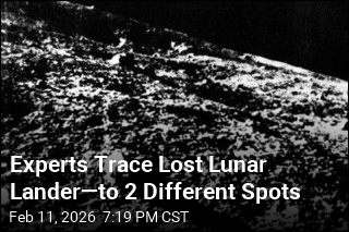 Experts Trace Lost Lunar Lander&mdash;to 2 Different Spots