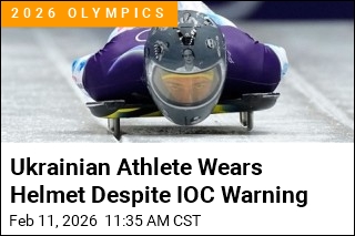 Ukrainian Athlete Isn't Bowing to IOC's Threat