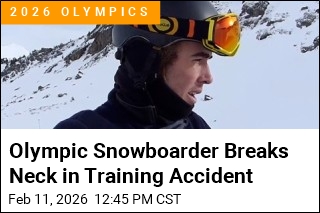 Olympic Snowboarder Breaks Neck in Training Accident