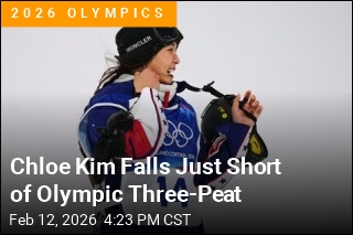 Chloe Kim Falls Just Short of Olympic Three-Peat