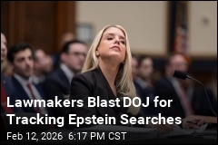 Lawmakers Blast DOJ for Tracking Epstein Searches