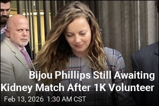 Bijou Phillips Still Awaiting Kidney Match After 1K Volunteer