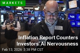 Inflation Report Counters Investors' AI Nervousness