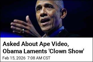 After Ape Video, Obama Laments 'Clown Show'
