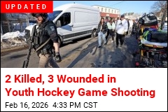 At Least 5 Shot at Rhode Island Hockey Game