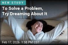 Dreaming May Supercharge Creative Problem-Solving