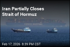 Iran Partially Closes Strait Of Hormuz
