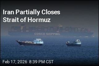 Iran Partially Closes Strait Of Hormuz