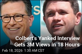 Colbert's Talarico Interview Surges Past 4M YouTube Views