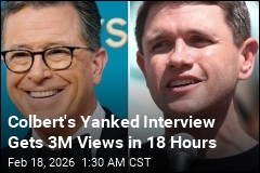 Colbert's Talarico Interview Surges Past 4M YouTube Views