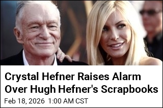 Crystal Hefner Raises Alarm Over Hugh Hefner's Scrapbooks