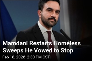 Mamdani Restarts Homeless Sweeps He Vowed to Stop