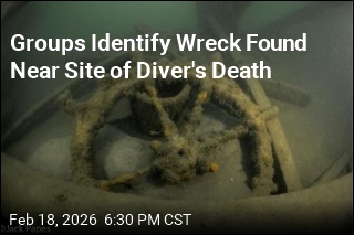 Groups Identify Wreck Found Near Site of Diver's Death