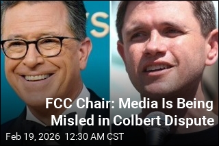 FCC Chair: Media Is Being Misled in Colbert Dispute