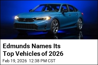 Edmunds Names Its Top Vehicles for 2026