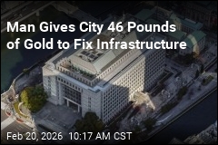 Mystery Donor Gives $3.6M in Gold to Replace City's Old Pipes