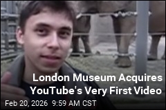 London Museum Acquires YouTube's Very First Video