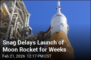 Repair Means Astronauts Won't Go to Moon Before April