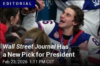 Wall Street Journal Has a New Pick for President