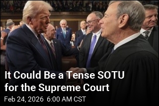 It Could Be a Tense SOTU for the Supreme Court