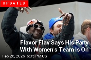 Flavor Flav Invites Women's Hockey Team to Party in Vegas