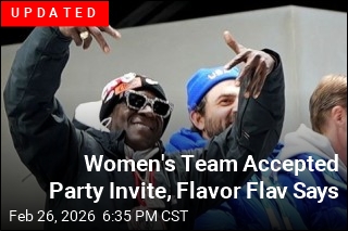 Flavor Flav Invites Women's Hockey Team to Party in Vegas