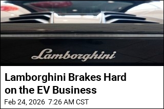 Lamborghini Ditches Full Electric-Vehicle Plans