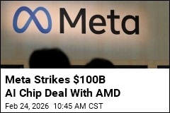 Meta Strikes $100B AI Chip Deal With AMD