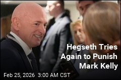 Hegseth Trying Again to Punish Mark Kelly