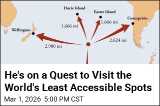 Adventurer Hunts Down the World's Least Accessible Spots