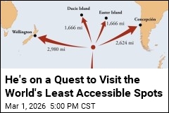 Adventurer Hunts Down the World's Least Accessible Spots