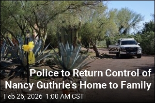 Police to Turn Over Nancy Guthrie's Home to Family