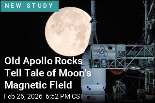 Old Apollo Rocks Tell Tale of Moon's Magnetic Field